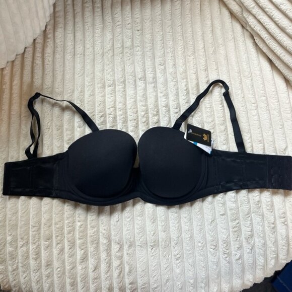 Wacoal Black Strapless Bra - Picture 1 of 2